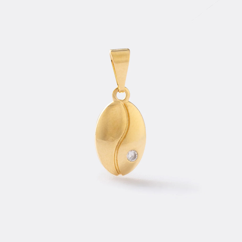 D Grano de Cafe Cristal